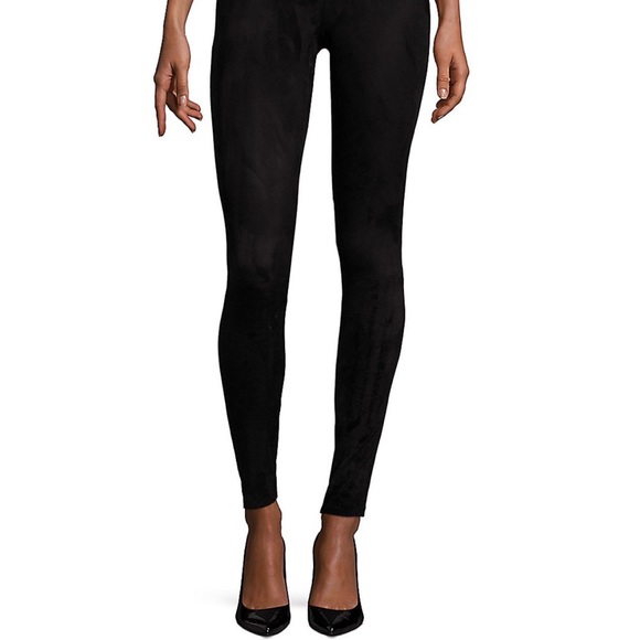Alice and Olivia Genuine leather suede leggings - Picture 2 of 3